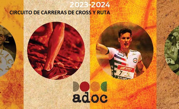 GUIA DEL CIRCUITO DE CARRERAS DE CROSS Y RUTA ADOC 2023 - 2024
